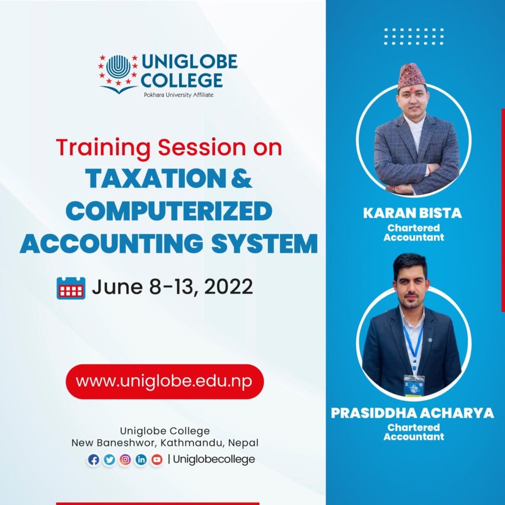 Training session on Taxation & Computerized Accounting System ...